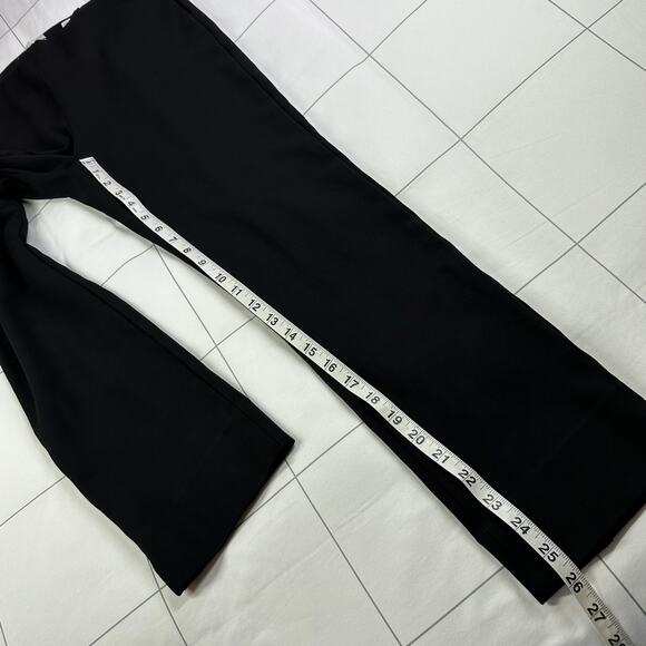 Vince Leggings Womens Medium Black Pull On Classic Stretch Ponte Knit Minimalist - Picture 10 of 12